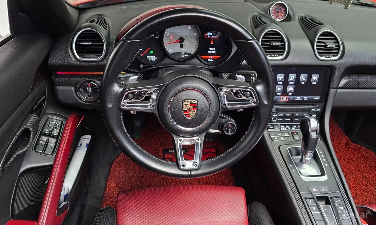 Porsche Boxster 2.5S Cabrio* ПОДГРЕВ* ОБДУХВАНЕ* CARBON* КАМЕРА* , снимка 8 - Автомобили и джипове - 54855064