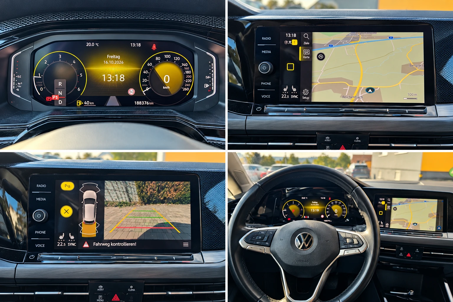 VW Golf Памет, Масаж, Style, снимка 10 - Автомобили и джипове - 56644113