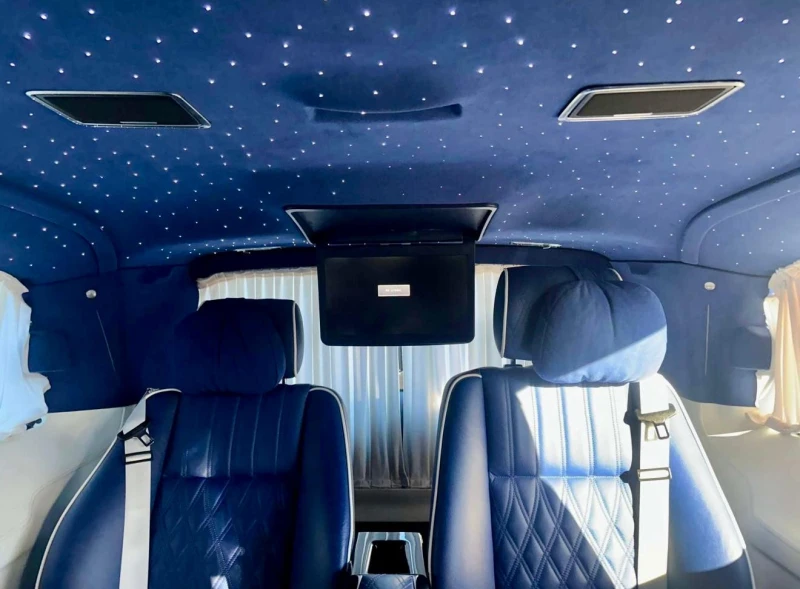 Mercedes-Benz V 250 EXTRA LONG* 4M SPORT PACK* 360 * INDIVIDUAL* Лизин, снимка 15 - Бусове и автобуси - 52624054