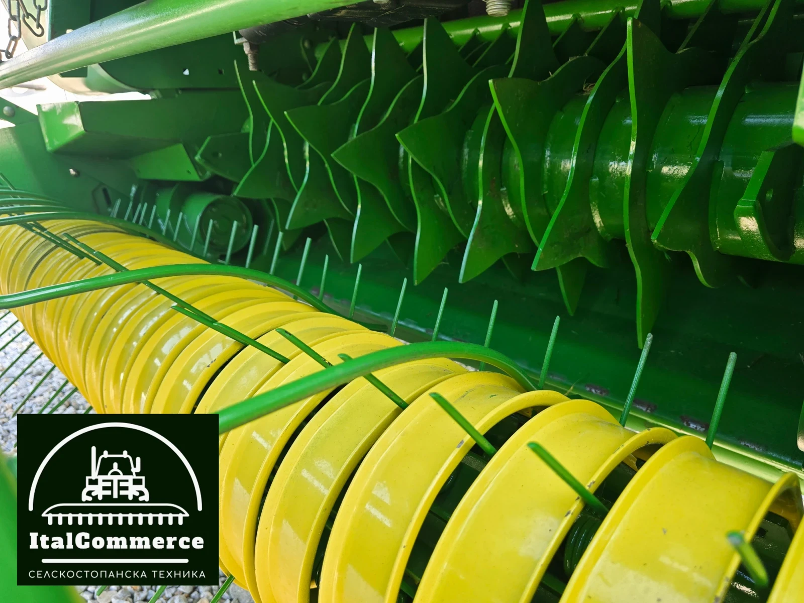 Балировачка John Deere 592 RotoFLOW  мрежа+ сезал, снимка 15 - Селскостопанска техника - 53744079