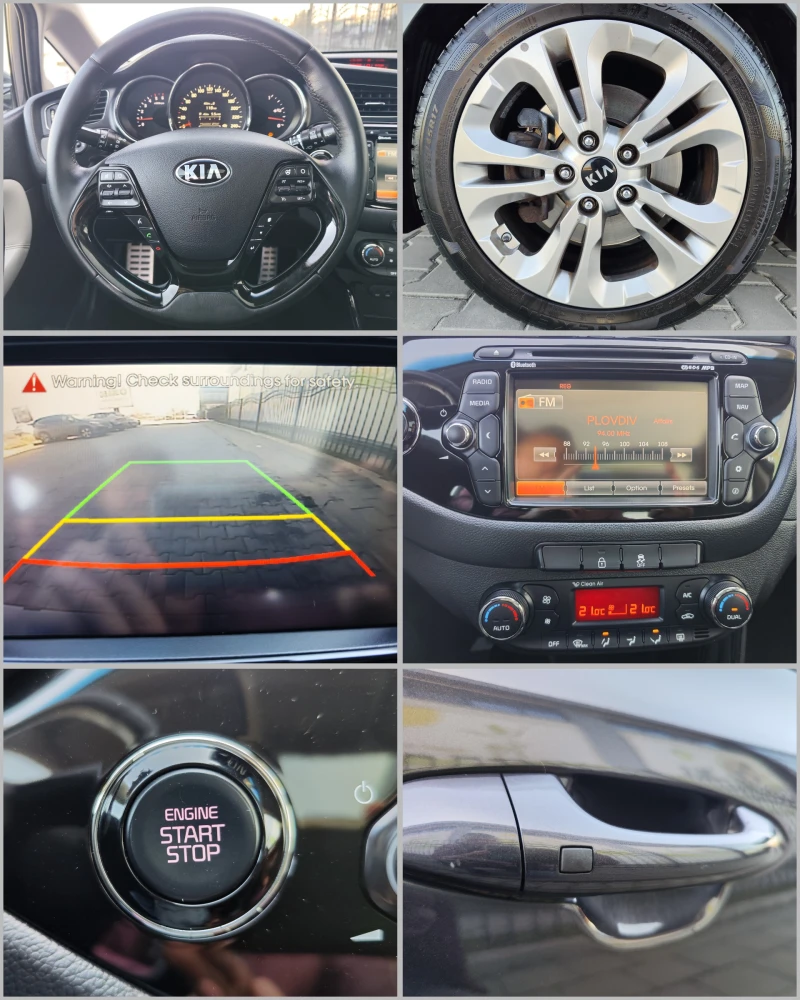 Kia Ceed * 1, 6 CRDi* ACTIVE* PANORAMA* KAMERA* KEYLESS* FU, снимка 16 - Автомобили и джипове - 49070085