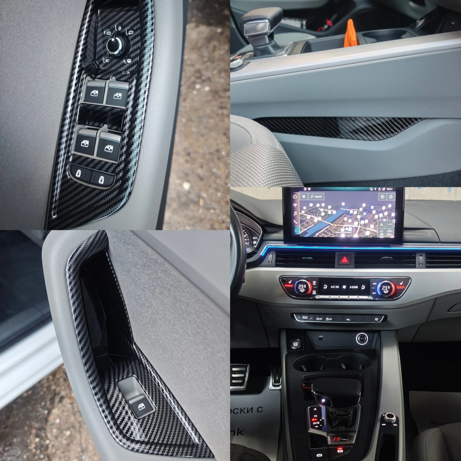 Audi A4 AVANT QUATTRO | S line | Matrix | B&O | ЛИЗИНГ, снимка 10 - Автомобили и джипове - 53863803