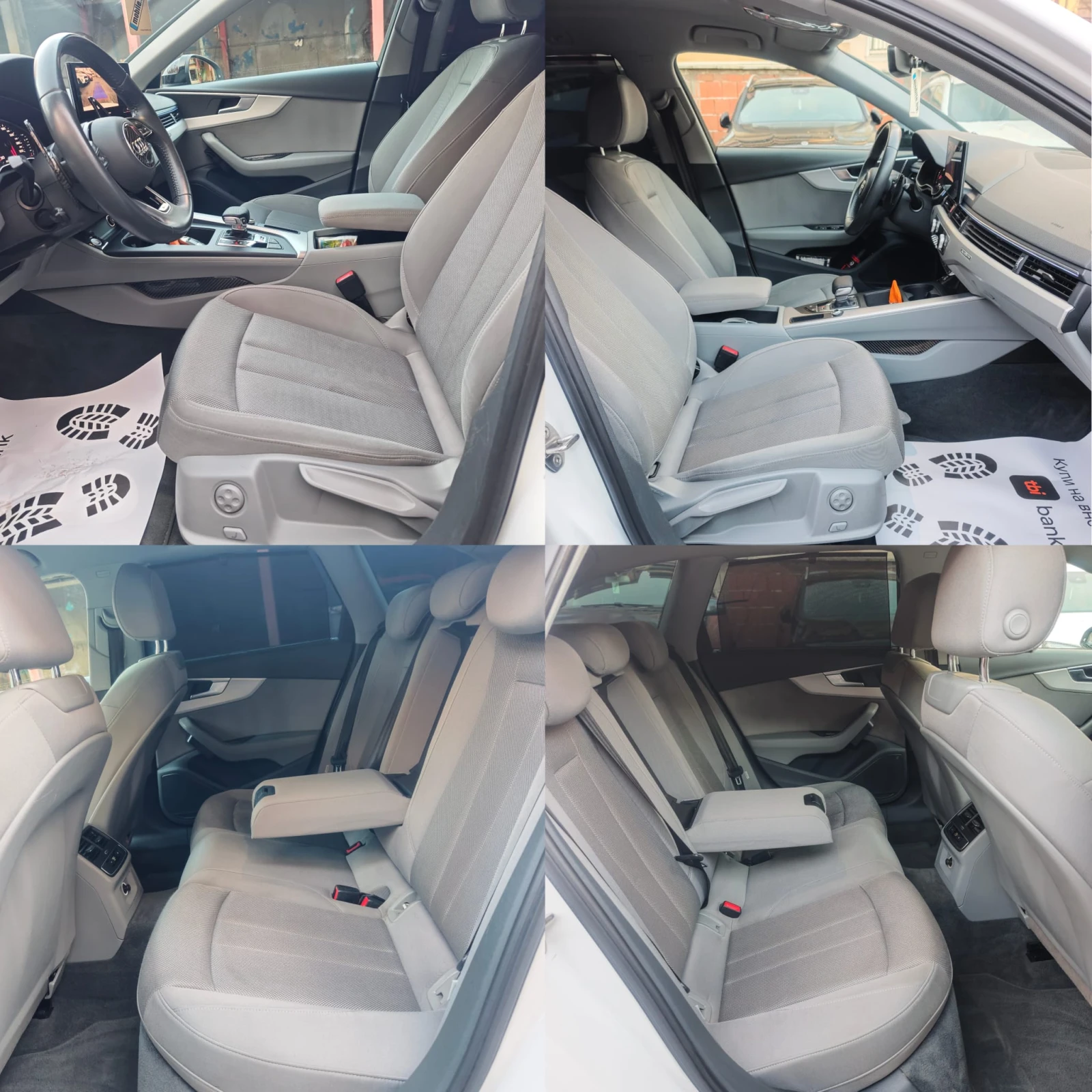 Audi A4 AVANT QUATTRO | S line | Matrix | B&O | ЛИЗИНГ, снимка 14 - Автомобили и джипове - 53863803