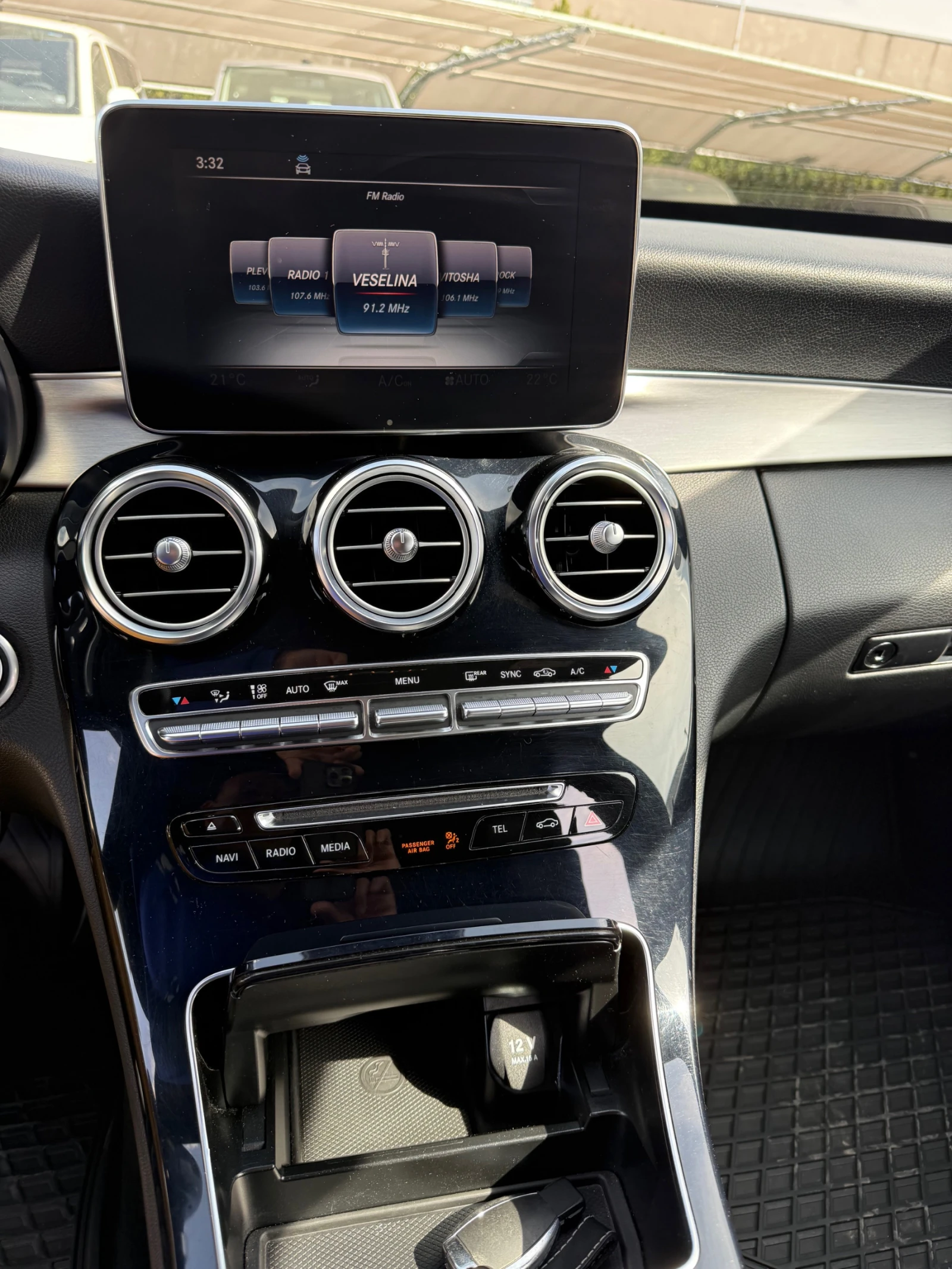 Mercedes-Benz C 220 4 Matic 2, 2 CDi 170k.c, снимка 15 - Автомобили и джипове - 54219191