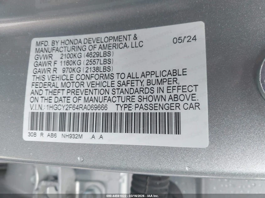 Honda Accord Hybrid Ex-L * КРАЙНА ЦЕНА* , снимка 9 - Автомобили и джипове - 54490859