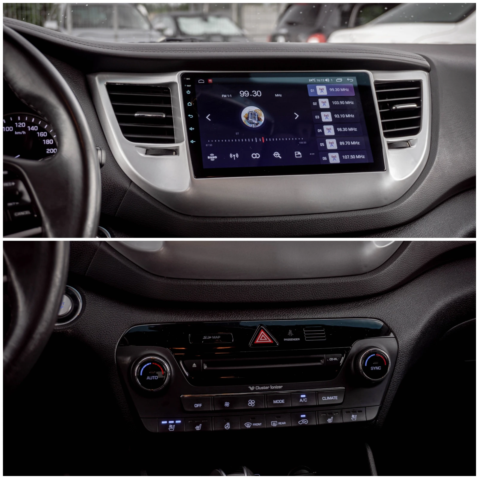 Hyundai Tucson 2.0CRDI-6М.ГАР.РЕАЛНИ КМ., снимка 12 - Автомобили и джипове - 55103331