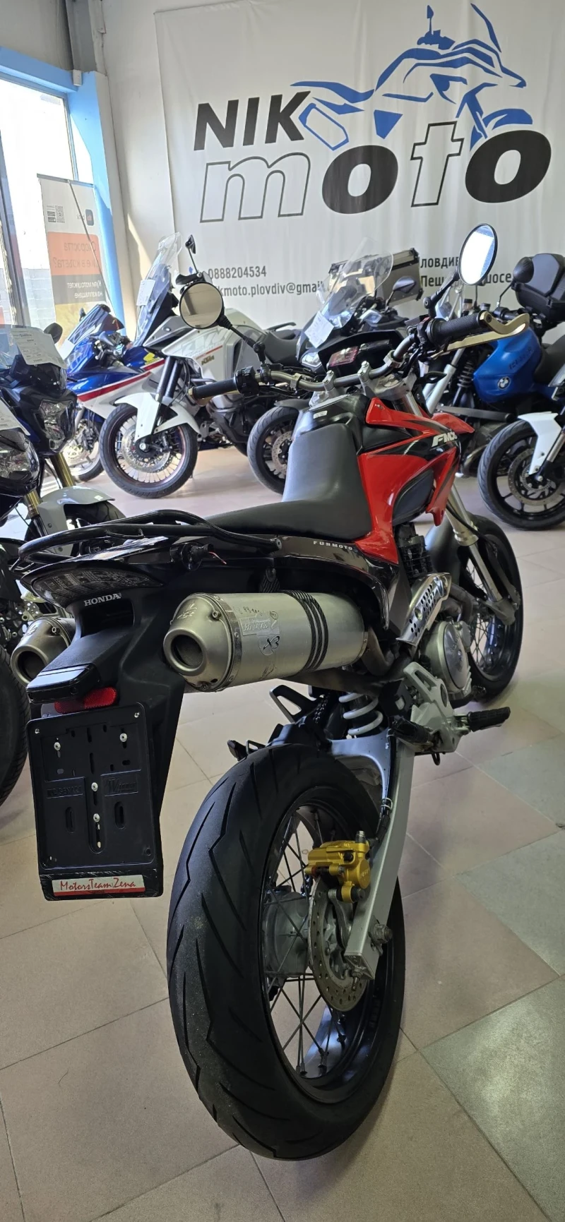 Honda Fmx 650 LED !Лизинг ! Leovinci SBK !, снимка 4 - Мотоциклети и мототехника - 52802519