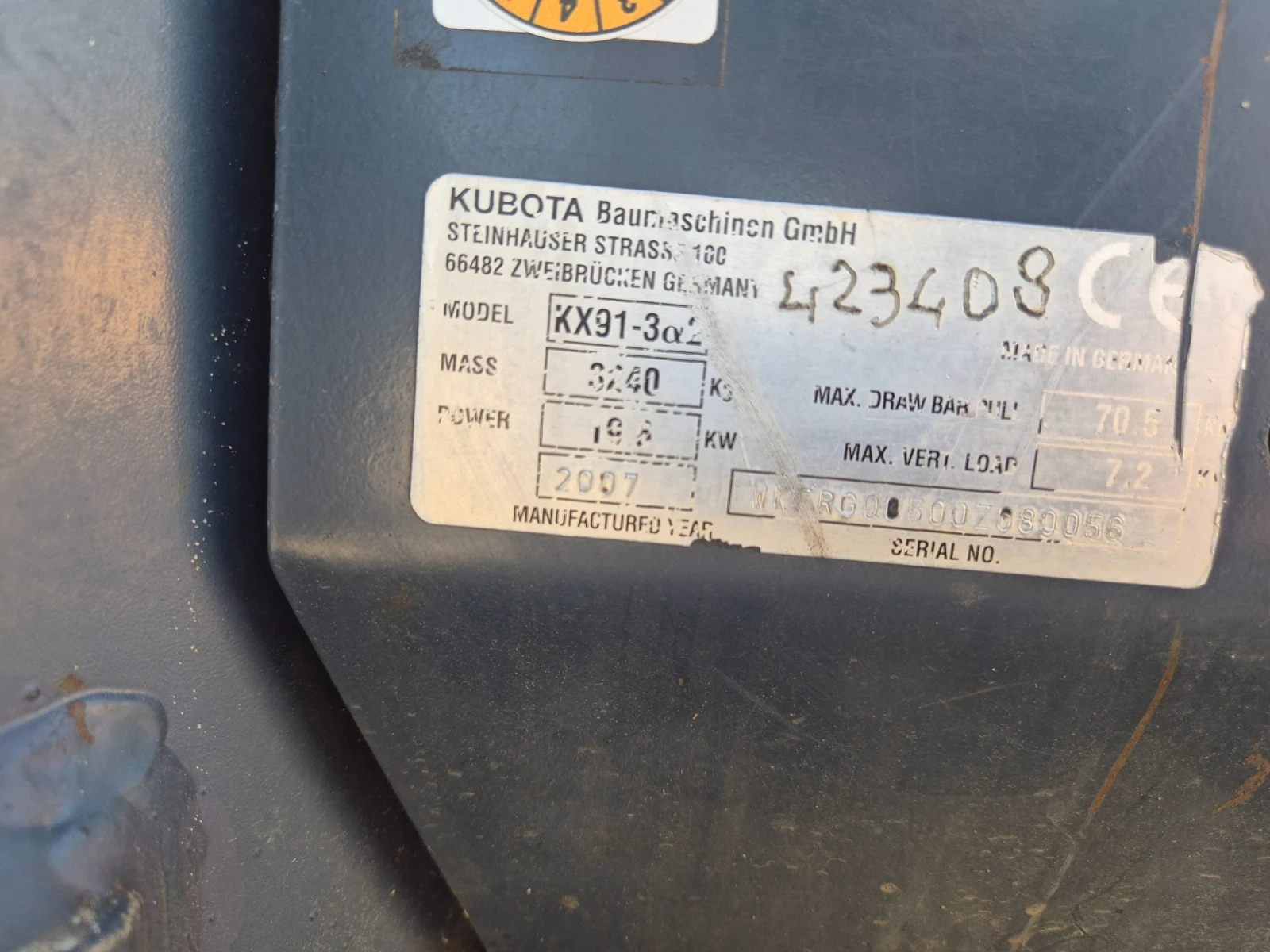 Багер Kubota KX91-3 - изображение 8