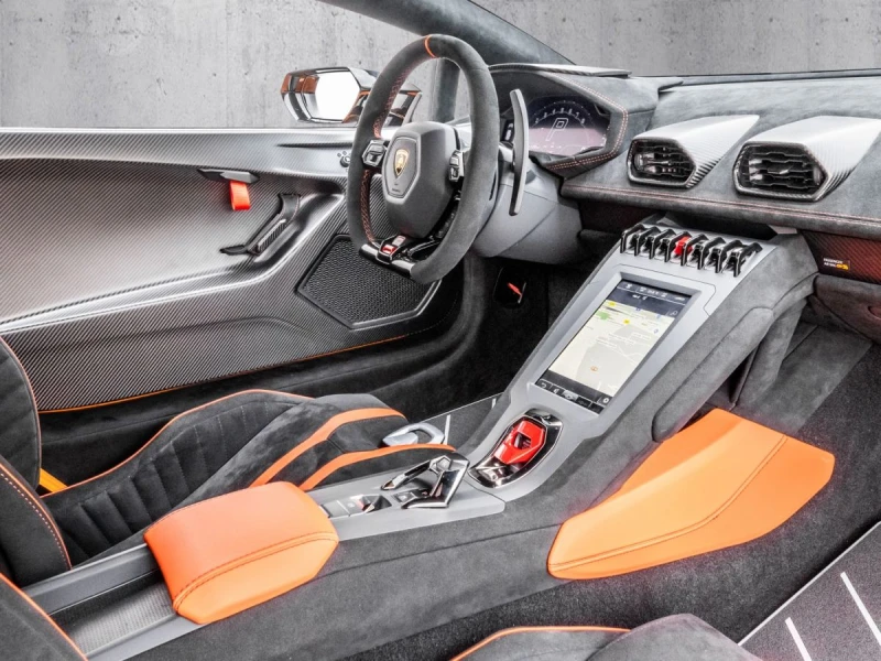 Lamborghini Huracan STO = NEW= Carbon Matt Interior & Exterior Гаранци, снимка 14 - Автомобили и джипове - 47714543