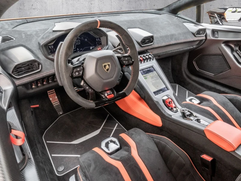 Lamborghini Huracan STO = NEW= Carbon Matt Interior & Exterior Гаранци, снимка 10 - Автомобили и джипове - 47714543