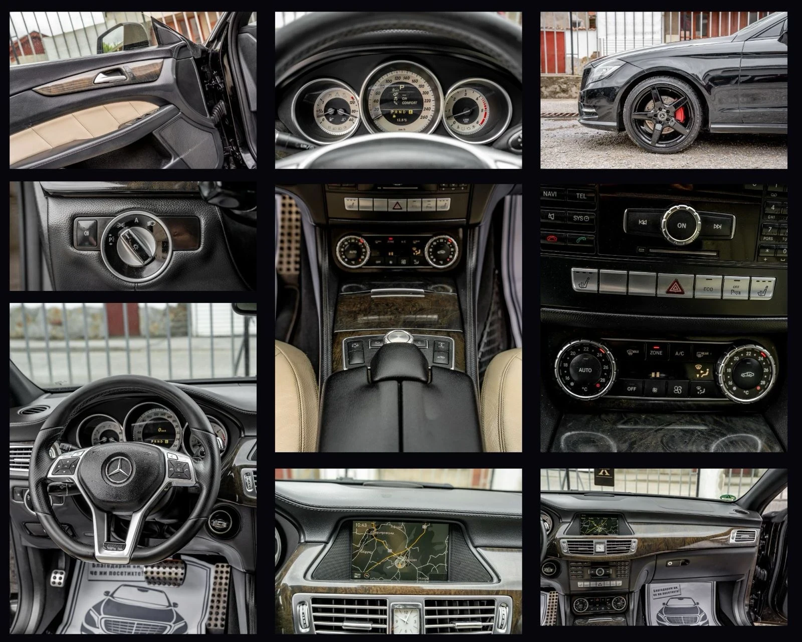 Mercedes-Benz CLS 350 CDI-AMG LINE-ПОДГРЕВ-LINE ASISST-FULL LED-TOP, снимка 7 - Автомобили и джипове - 54392191