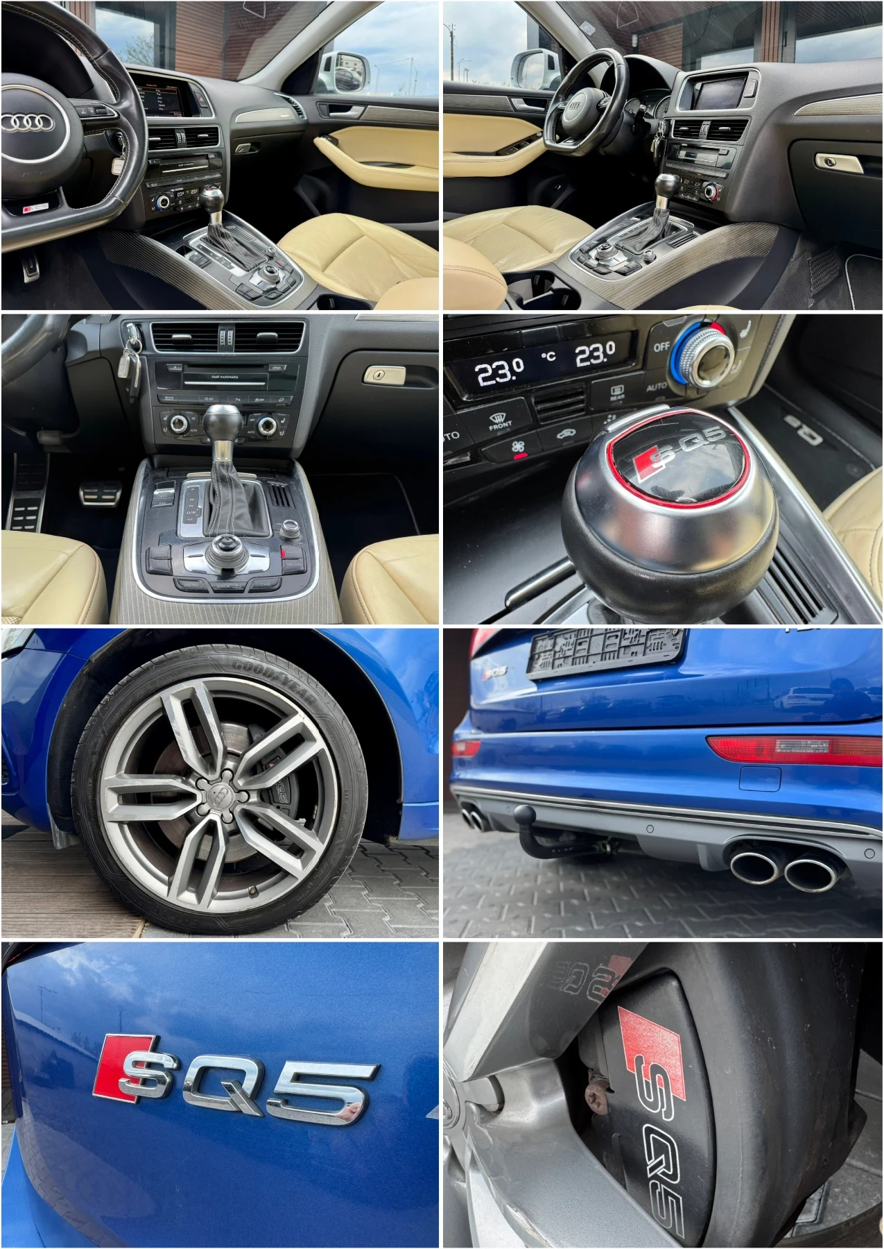 Audi SQ5 Audi Exclusive* Дистроник* Подгрев-Обдухване* Каме, снимка 16 - Автомобили и джипове - 54351727