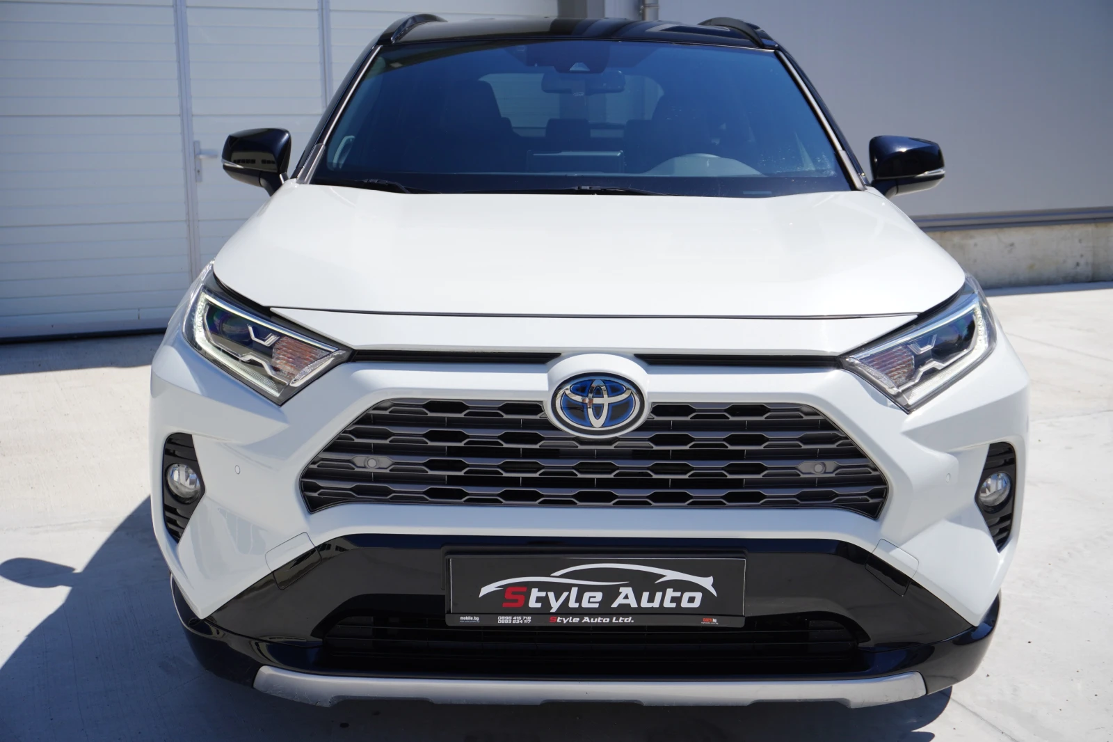 Toyota Rav4 2.5i Hybrid AWD-i, БЯЛА ПЕРЛА, EXCLUSIVE, DUAL TON, снимка 8 - Автомобили и джипове - 55230423