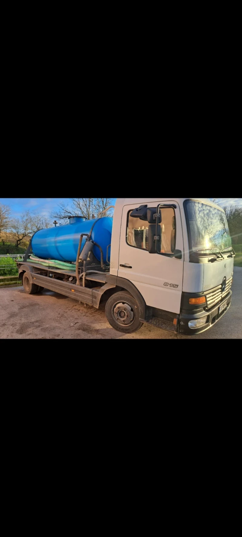 Mercedes-Benz Atego Фекалка, снимка 3 - Камиони - 52793076