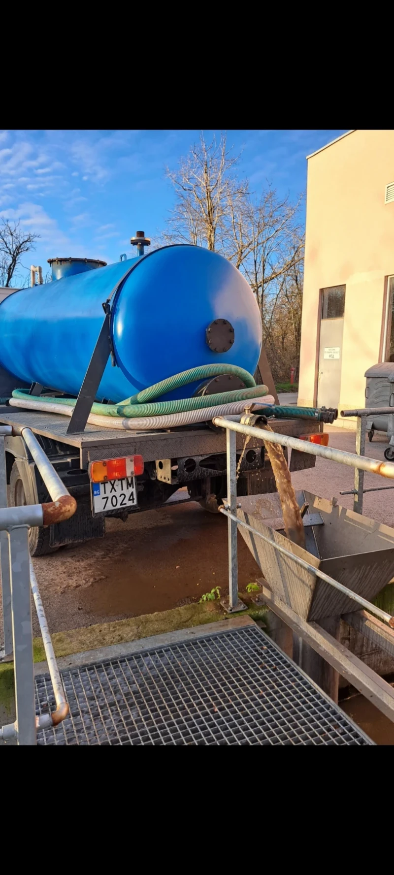 Mercedes-Benz Atego Фекалка, снимка 4 - Камиони - 52793076