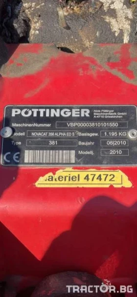  Krone Pottinger NOVACAT 536 ALPHA ED S  | Mobile.bg    7