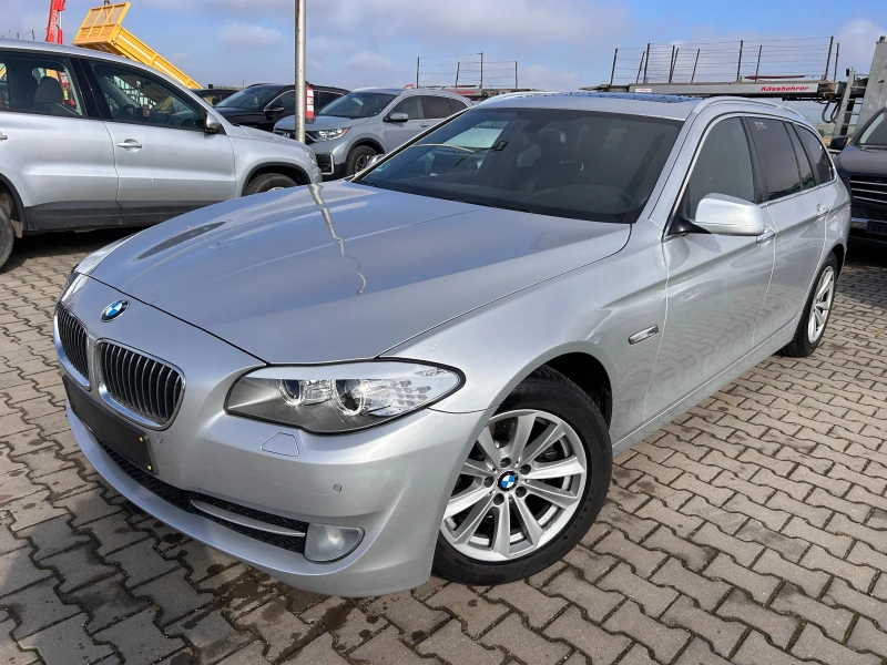 BMW 520 D AVTOMAT/KOJA/PANORAMA EURO 5, снимка 1 - Автомобили и джипове - 47364649