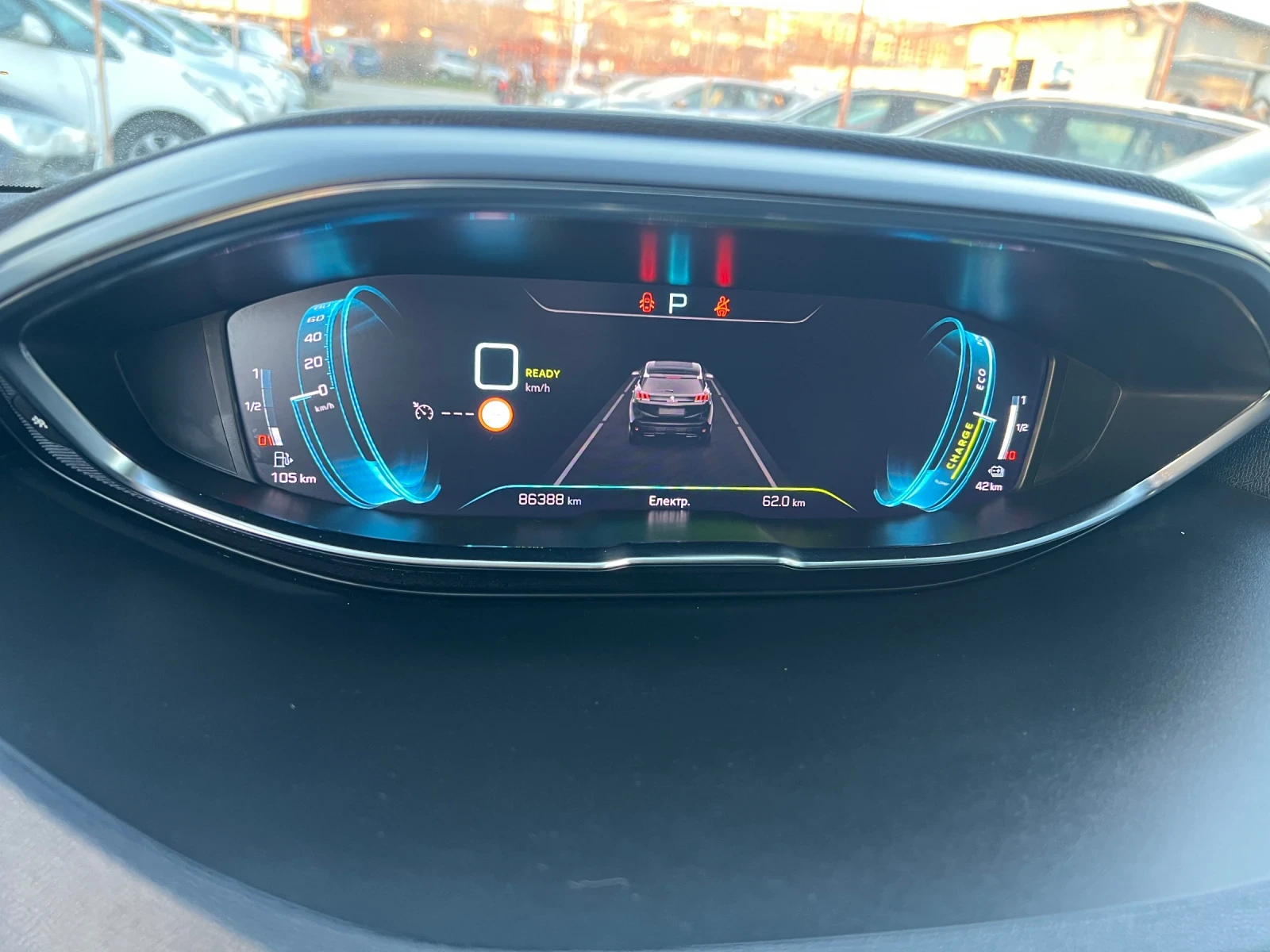 Peugeot 3008 1.6 THP PLUG IN HYBRID/ALLURE/ НЕРАЗЛИЧИМ ОТ НОВ, снимка 14 - Автомобили и джипове - 53762835