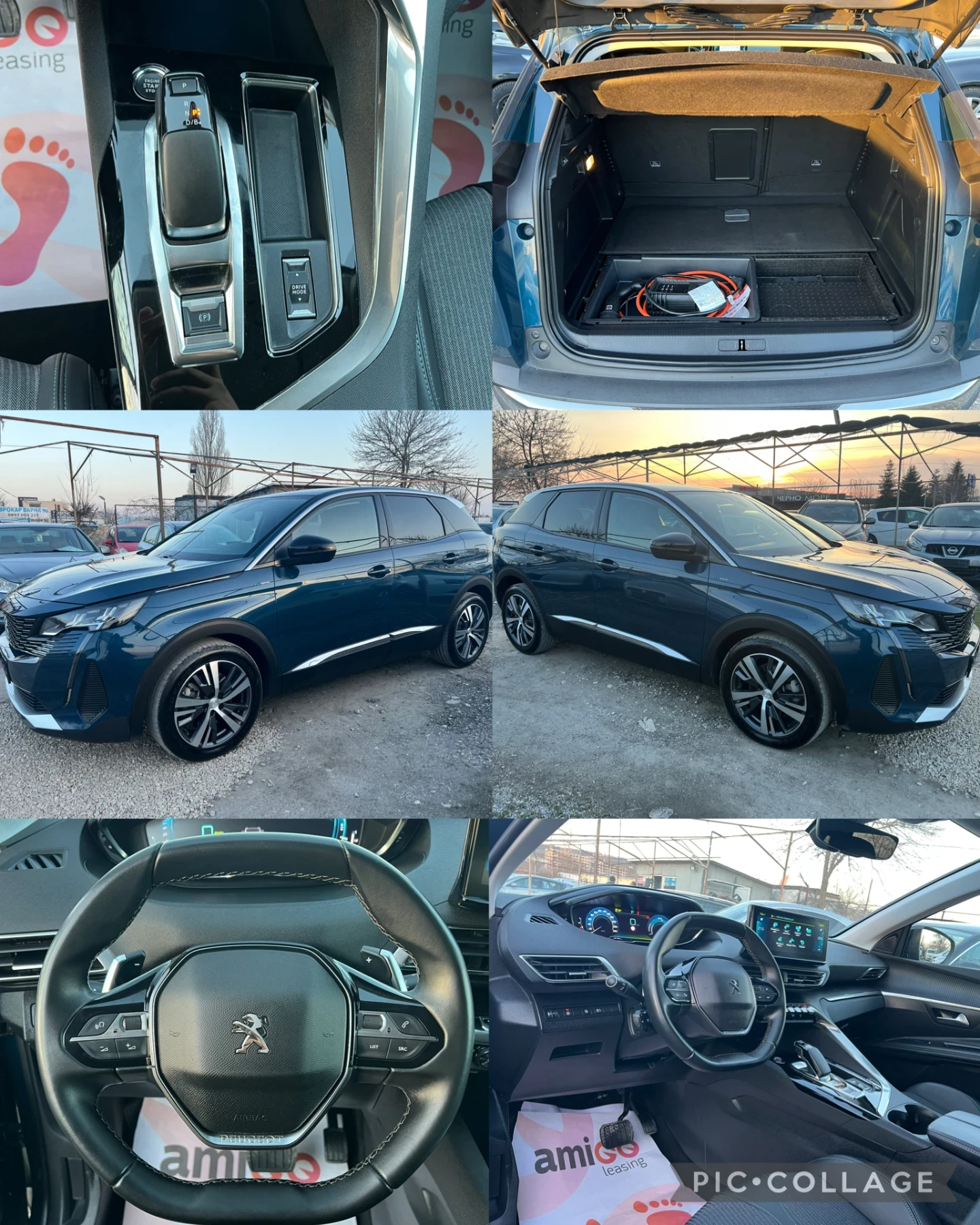 Peugeot 3008 1.6 THP PLUG IN HYBRID/ALLURE/ НЕРАЗЛИЧИМ ОТ НОВ, снимка 9 - Автомобили и джипове - 53762835