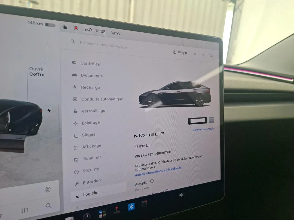Tesla Model 3 Standar Range Single Motor Leather LED Navi, снимка 8 - Автомобили и джипове - 56502134