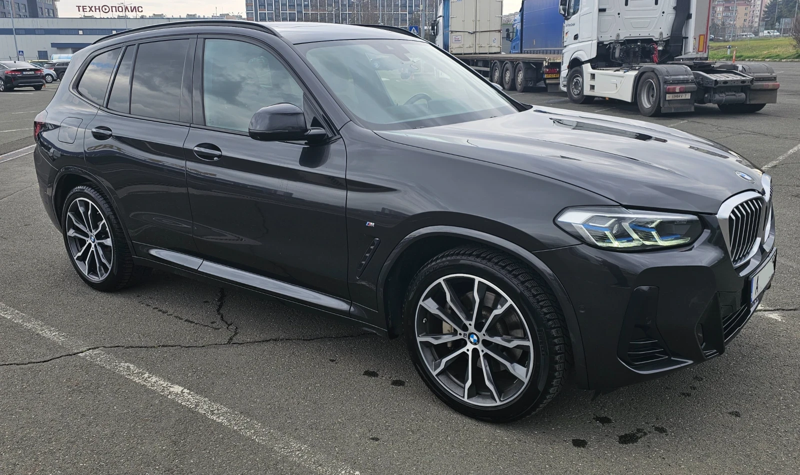 BMW X3 Mild hibrid, M-pack, panorama, 360 view camera - изображение 2