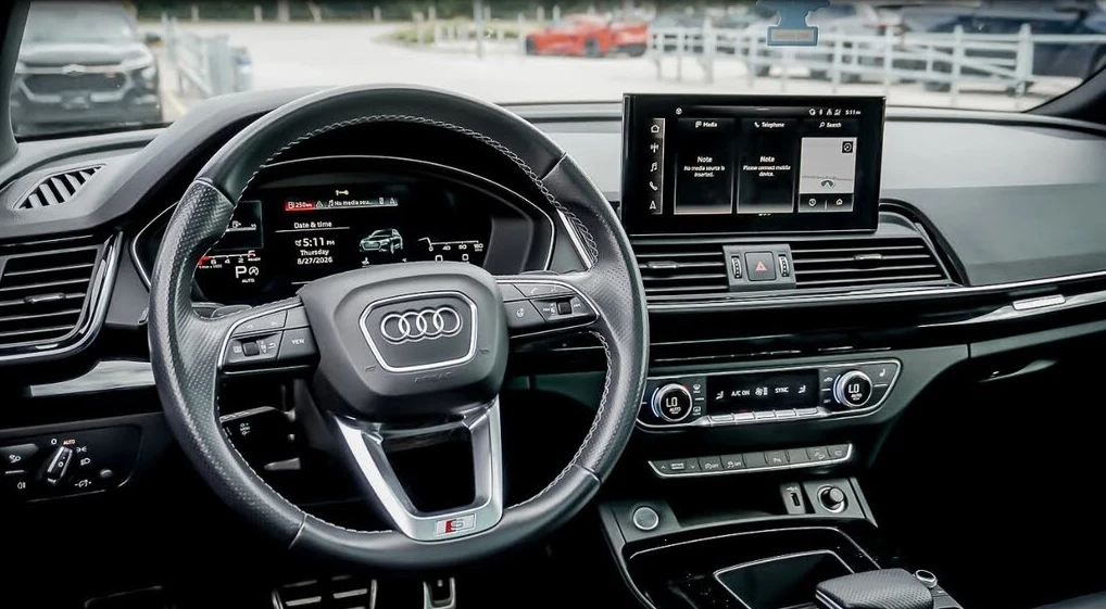 Audi Q5 2.0 TFSI | S-Line | Quattro | Nardo | Black Optic, снимка 4 - Автомобили и джипове - 56293967