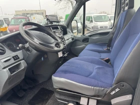 Iveco Daily Б+ Е влекач с ремарке 6, 50м падащ борд, снимка 11