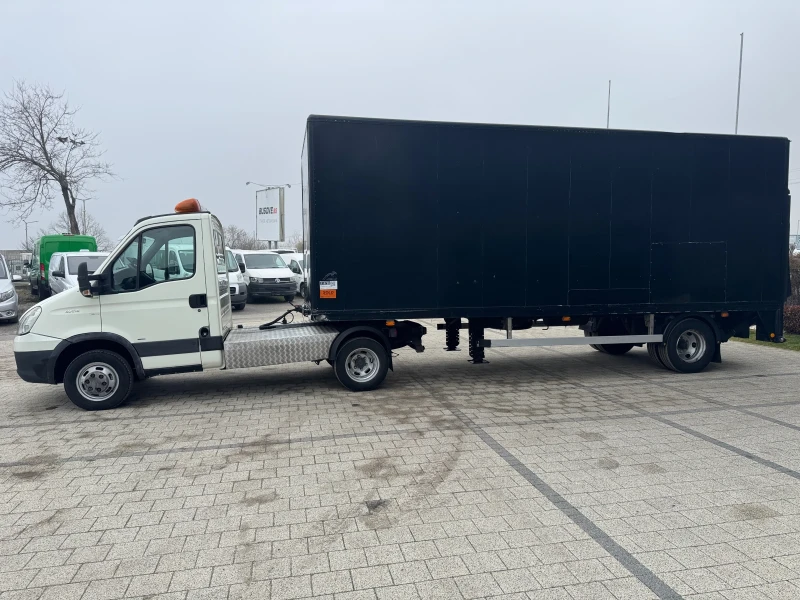 Iveco Daily Б+ Е влекач с ремарке 6, 50м падащ борд, снимка 3 - Бусове и автобуси - 49341794