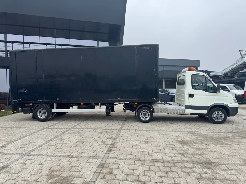 Iveco Daily Б+ Е влекач с ремарке 6, 50м падащ борд, снимка 6 - Бусове и автобуси - 49341794