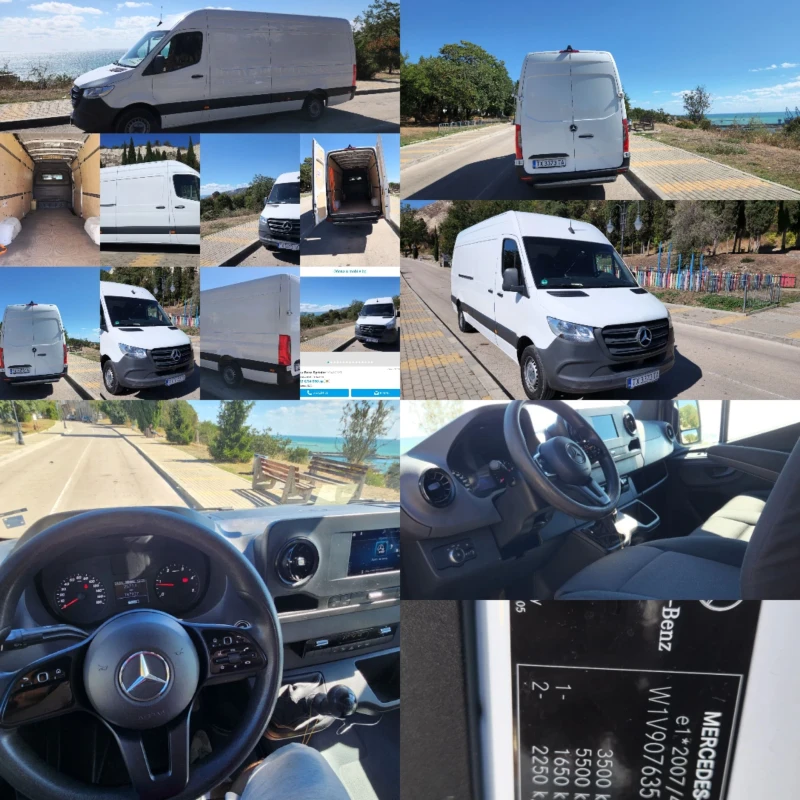 Mercedes-Benz Sprinter MAXI 4.40м.Дъл/1.98м.Висок. Сер.История, снимка 10 - Бусове и автобуси - 52885485