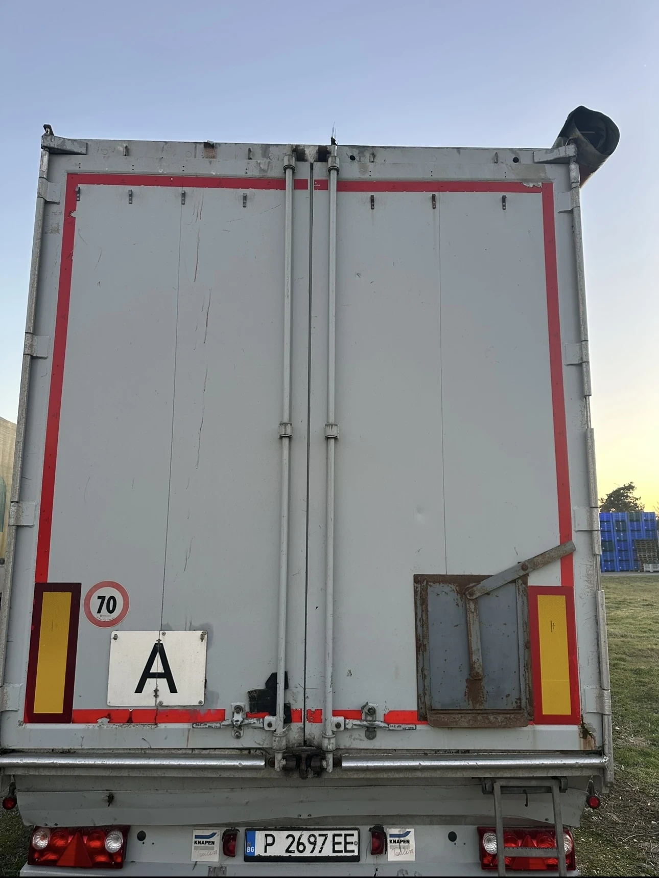 Полуремарке Knapen K100, снимка 8 - Ремаркета - 56345927