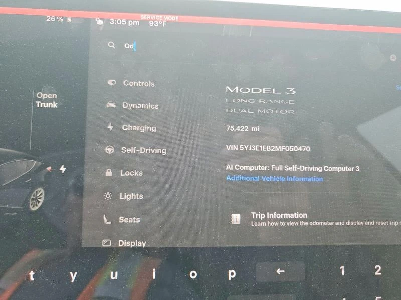 Tesla Model 3 2021 TESLA MODEL 3, снимка 8 - Автомобили и джипове - 55945011