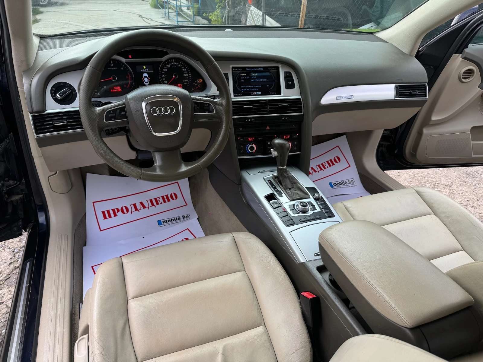 Audi A6 3.0TDI 240HP QUATTRO AVTOMAT S-LINE FACELIFT NOVA | Mobile.bg   13