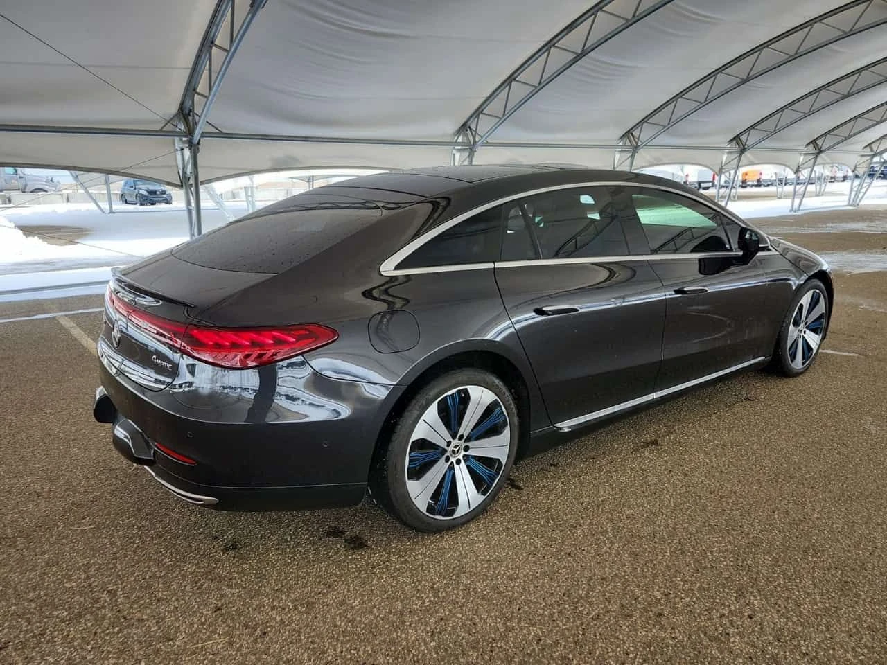 Mercedes-Benz EQS 580| BURMESTER| HEAD-UP| PANO| 360| AMBIENT| , снимка 3 - Автомобили и джипове - 54156738