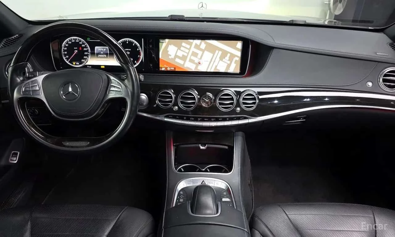 Mercedes-Benz S 500 LONG /ОБДУХВАНЕ/ПАНОРАМА/ДИСТРОНИК/360, снимка 7 - Автомобили и джипове - 55683964