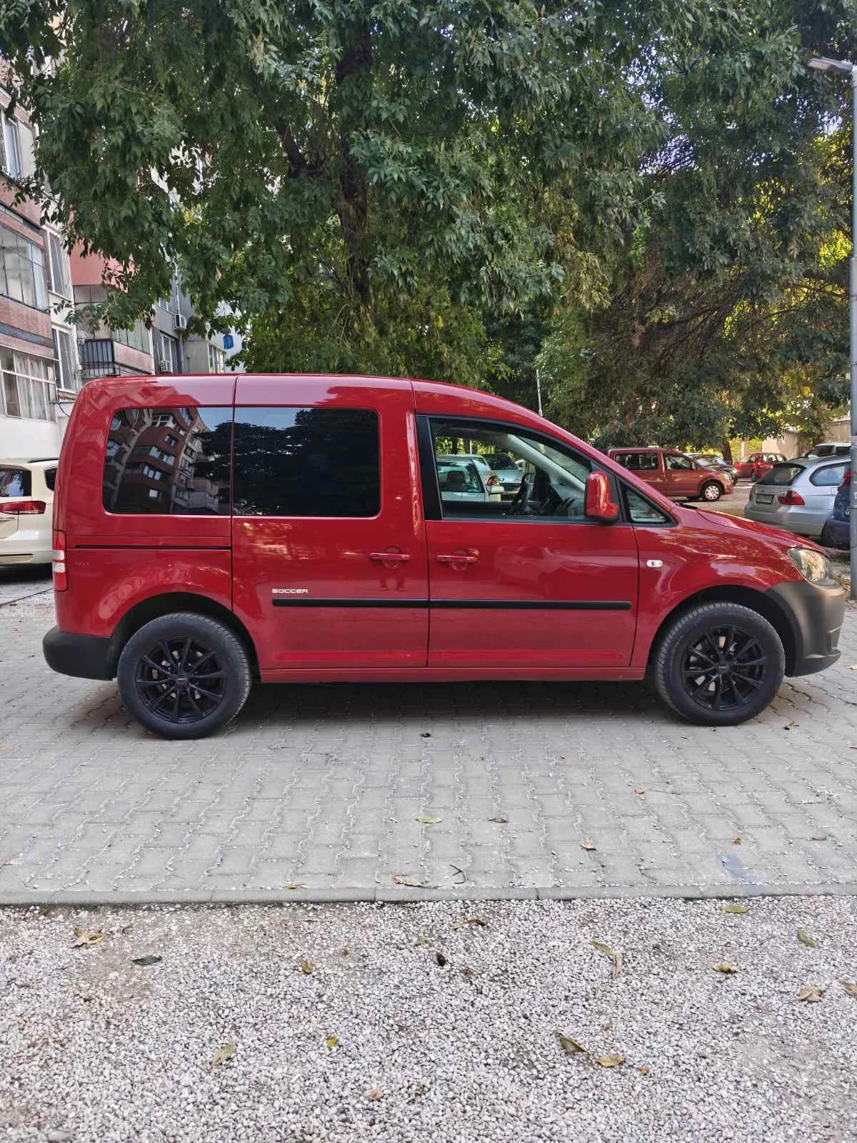 VW Caddy 1.6 Bifuel фабрична газ, снимка 9 - Автомобили и джипове - 56105588