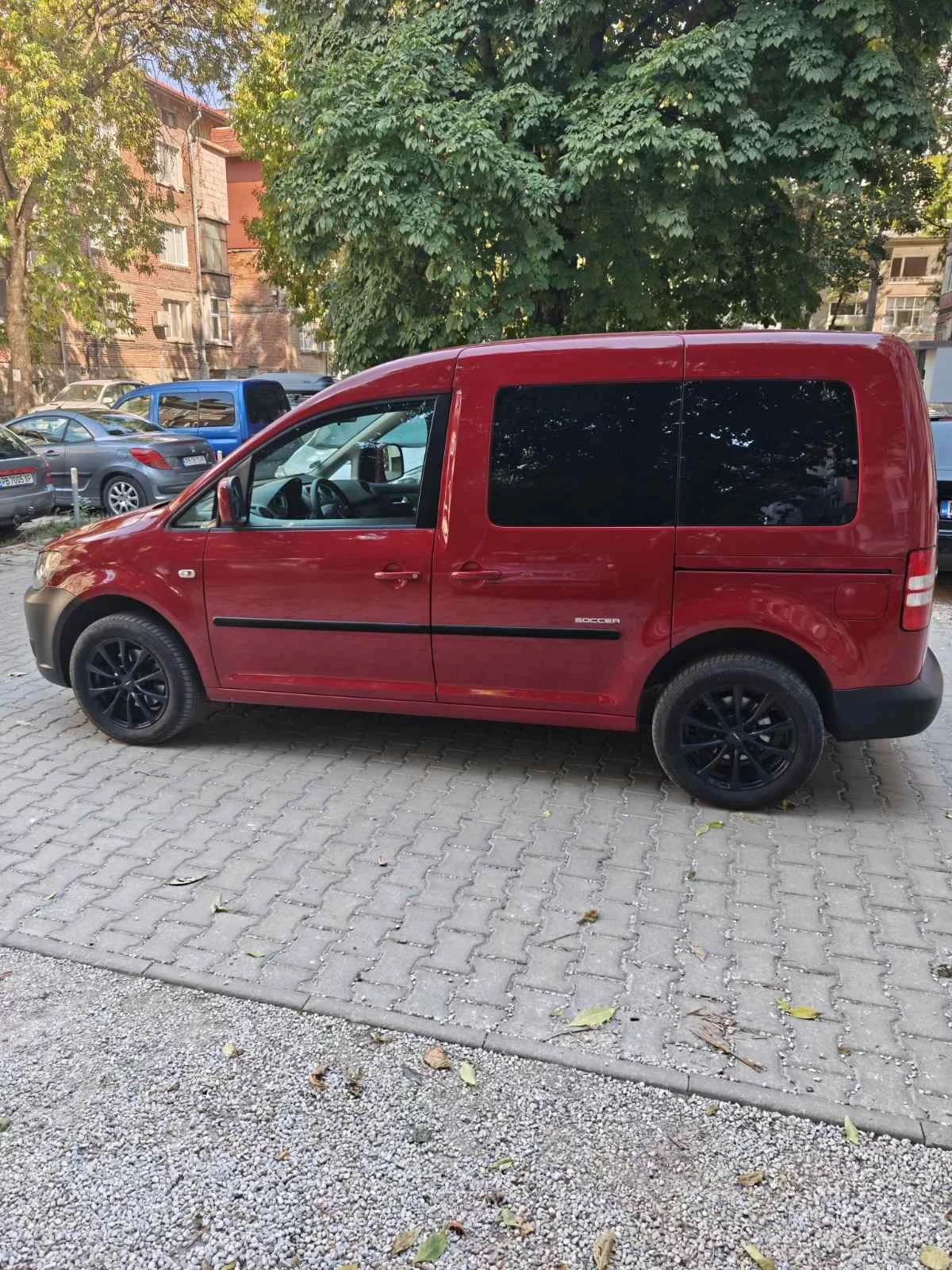 VW Caddy 1.6 Bifuel фабрична газ, снимка 7 - Автомобили и джипове - 56105588
