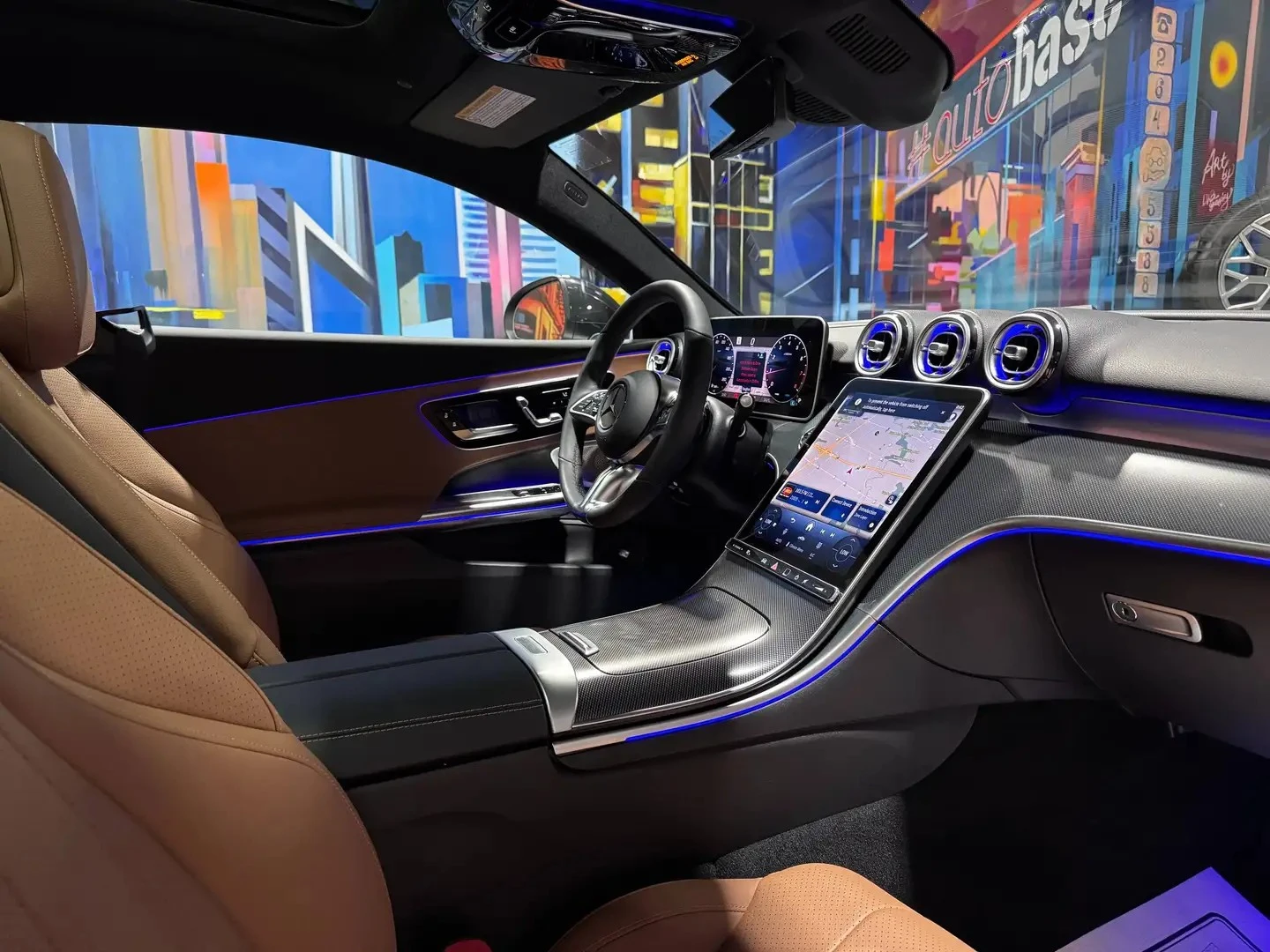 Mercedes-Benz CLE 300 4MATIC* 360* HUD* BURMESTER* DISTRONIC*  | Mobile.bg � ����������� 8