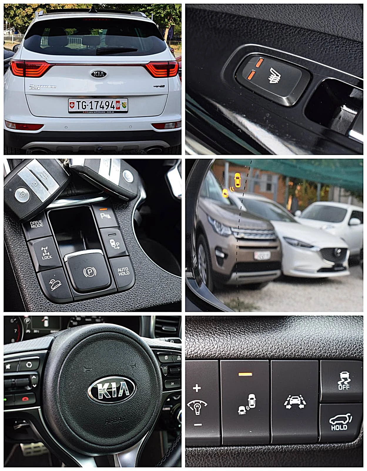 Kia Sportage Швейцария/4X4/GT-line/кожа/панорама/обдухване/Led - изображение 10