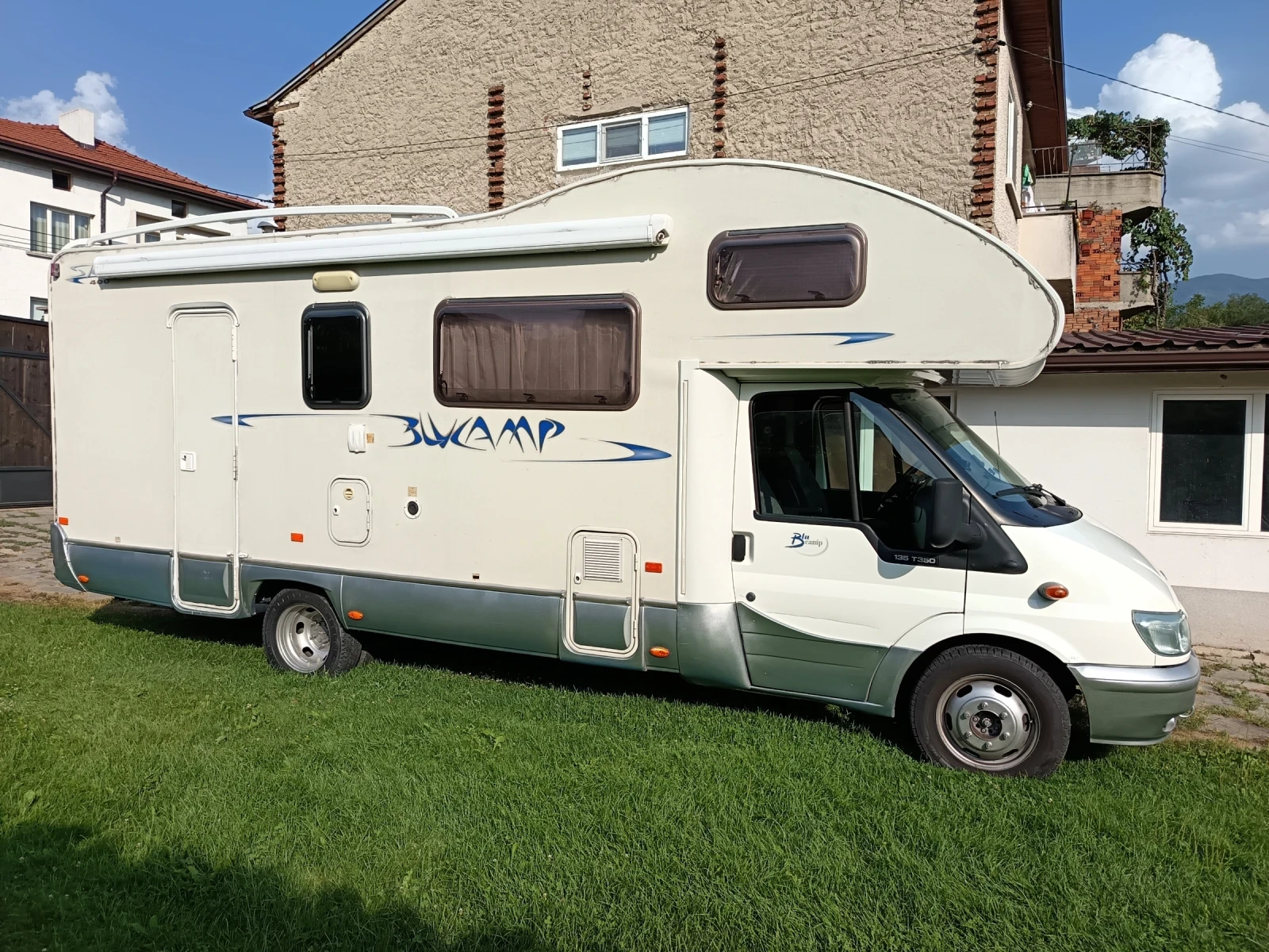 Кемпер Ford Blue Camp Sky 400, снимка 2 - Каравани и кемпери - 55313419