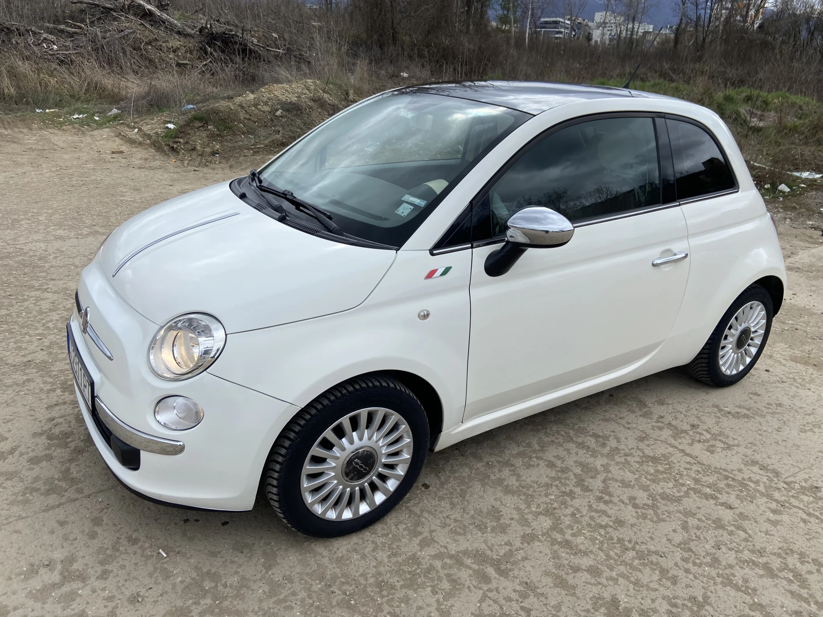 Fiat 500 1.2i, автоматик, сменена помпа ск.кутия, снимка 2 - Автомобили и джипове - 53974304