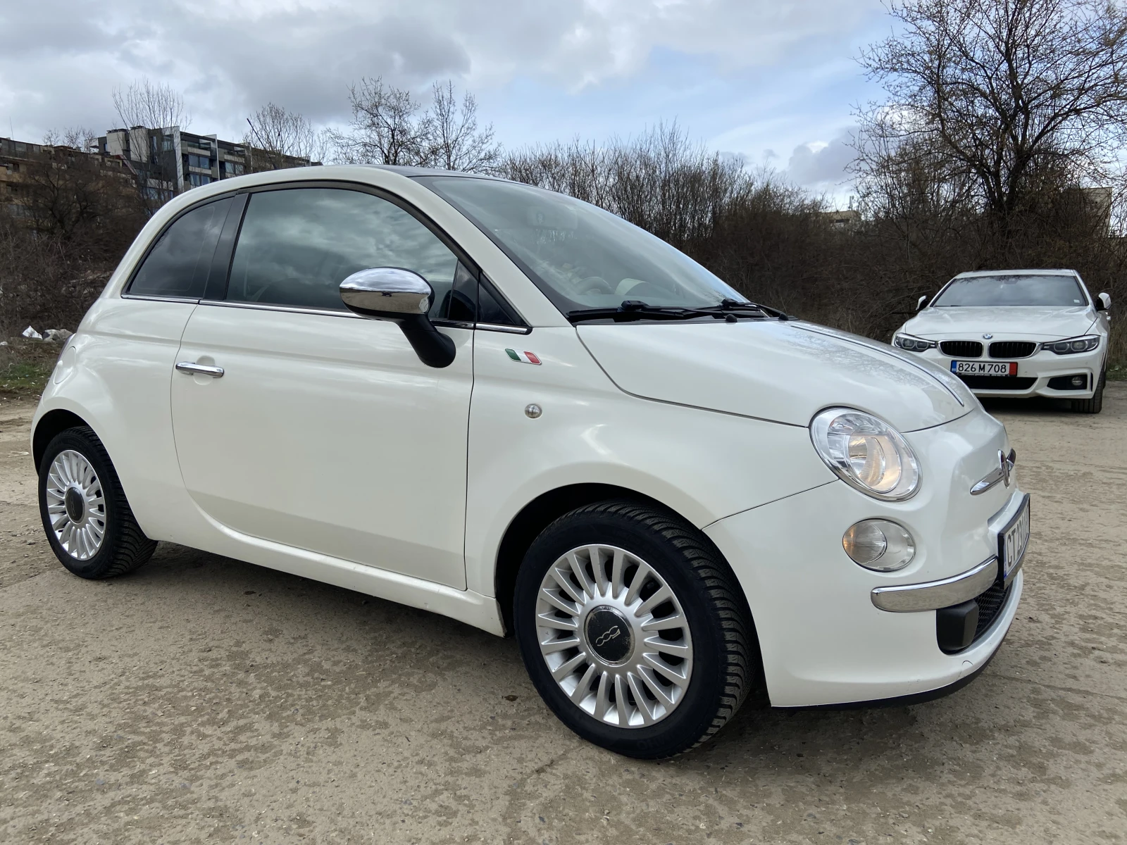 Fiat 500 1.2i, автоматик, сменена помпа ск.кутия, снимка 4 - Автомобили и джипове - 53974304
