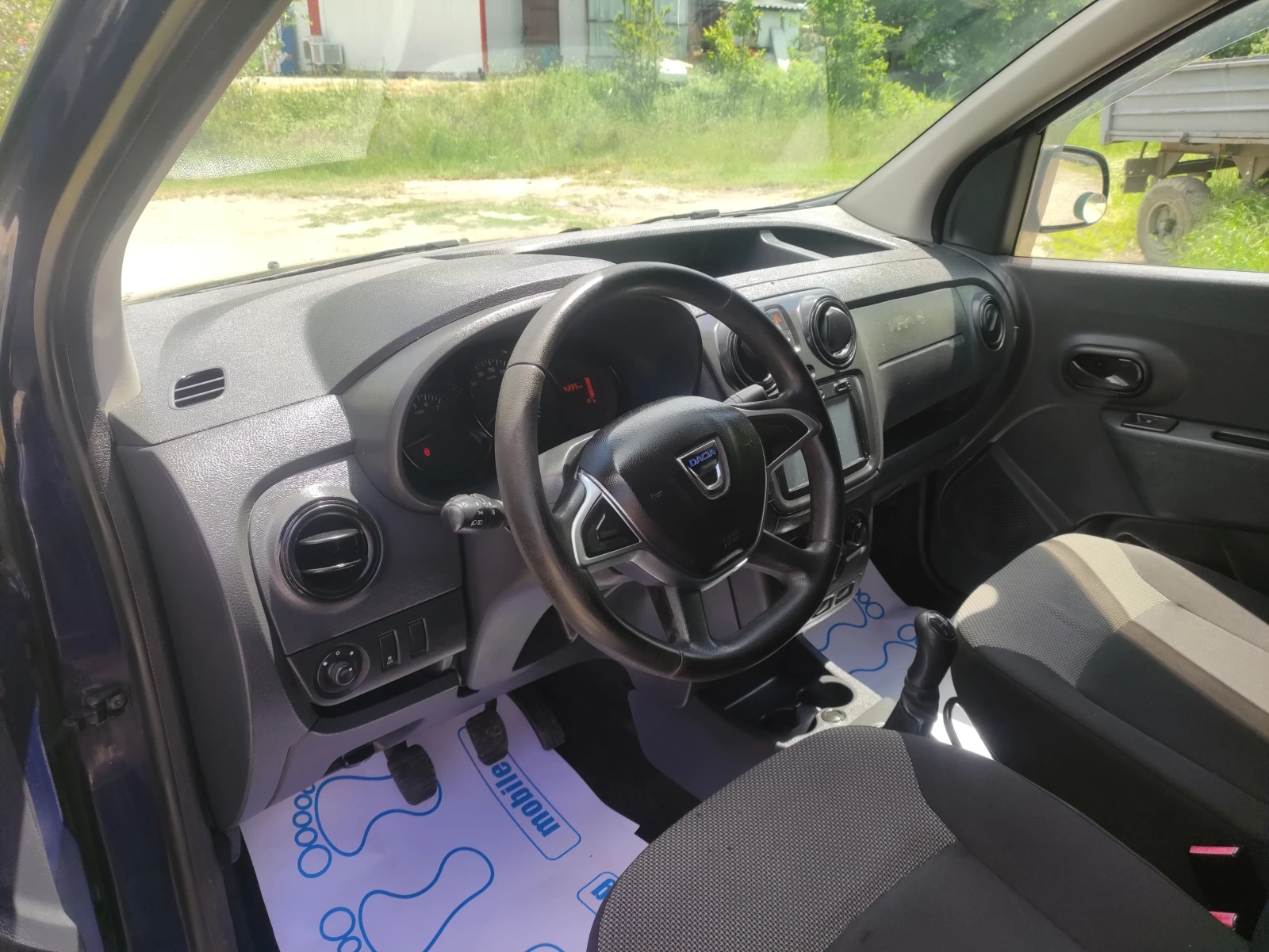 Dacia Dokker 1.5dci отличен 104000km навигация камера евро 6. В, снимка 10 - Автомобили и джипове - 54578394