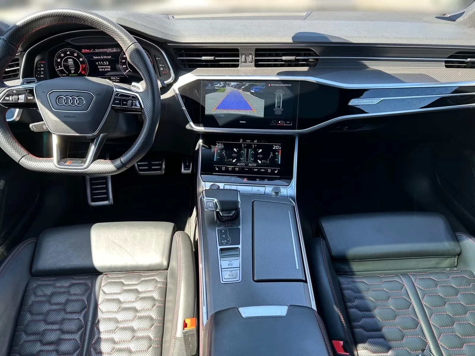 Audi Rs7 SPORTBACK / B&O / VIRTUAL COCKPIT PLUS / PANO /, снимка 11 - Автомобили и джипове - 55128632