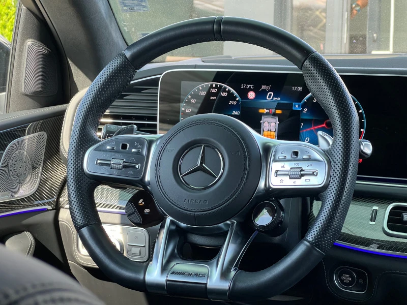 Mercedes-Benz GLE 63 S AMG COUPE*PANORAMA*HEAD UP*KEYLESS*BURMESTER, снимка 8 - Автомобили и джипове - 45095328