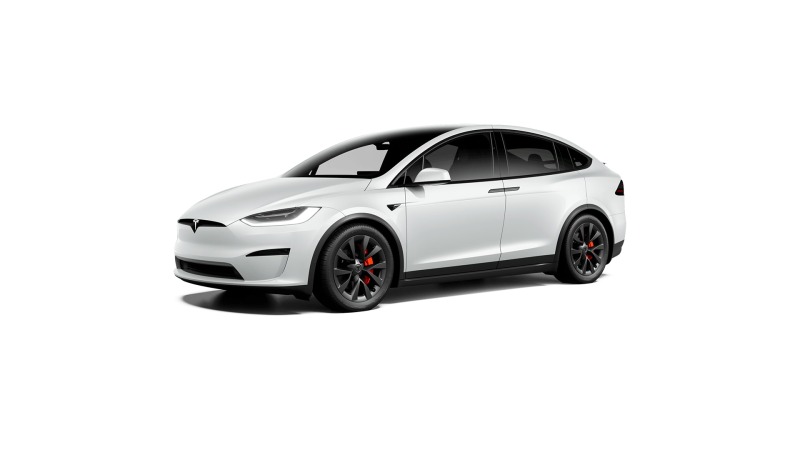 Tesla Model X Tri-Motor = Plaid= Carbon Гаранция, снимка 1 - Автомобили и джипове - 46070927