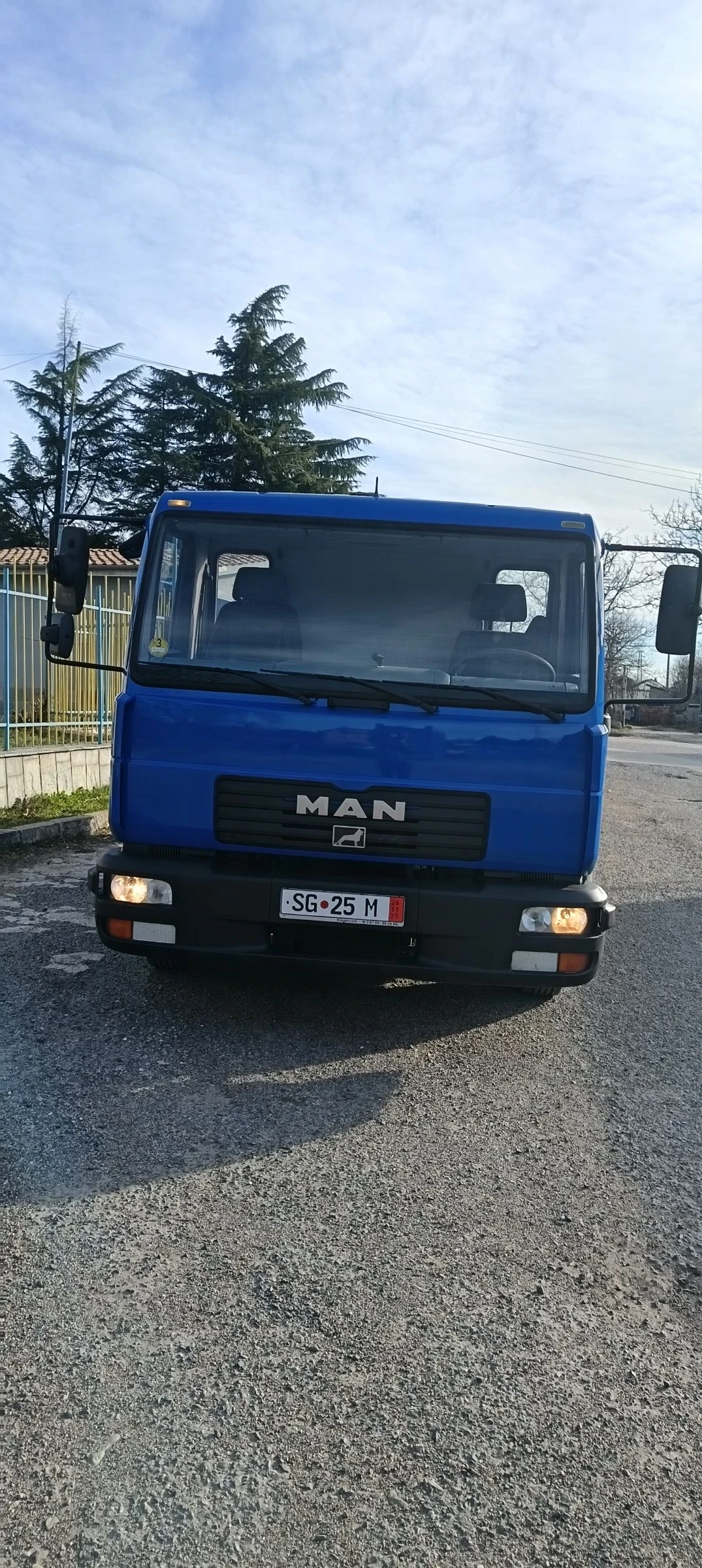 Man L 3.30м междуосие климатик , снимка 1
