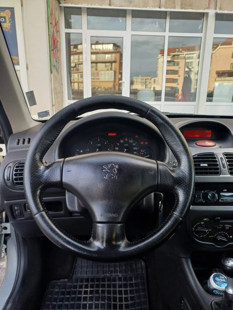 Peugeot 206 2.0 HDI XS, снимка 15 - Автомобили и джипове - 52011032