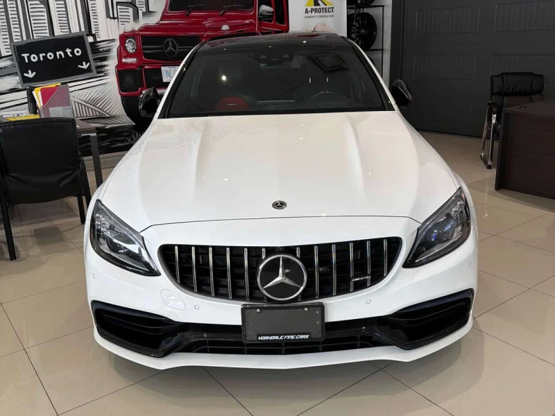 Mercedes-Benz C 63 AMG S| HEAD-UP DISPLAY| BURMESTER| ПОДГРЕВИ| CARFAX , снимка 5 - Автомобили и джипове - 53540334