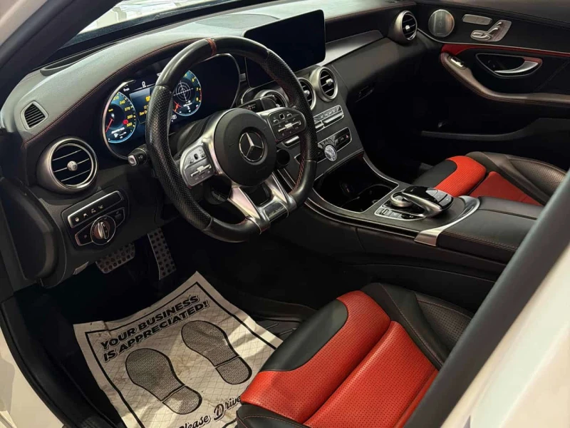 Mercedes-Benz C 63 AMG S| HEAD-UP DISPLAY| BURMESTER| ПОДГРЕВИ| CARFAX , снимка 7 - Автомобили и джипове - 53540334